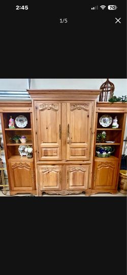 Beautiful Hooker French Country 3-Pc Entertainment Center By Hooker Furniture!