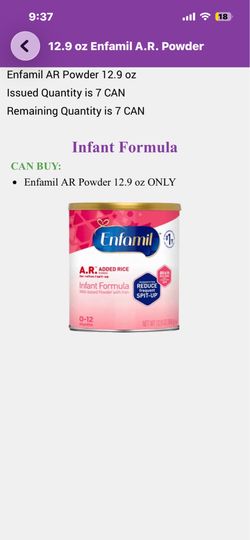 Pink can formula