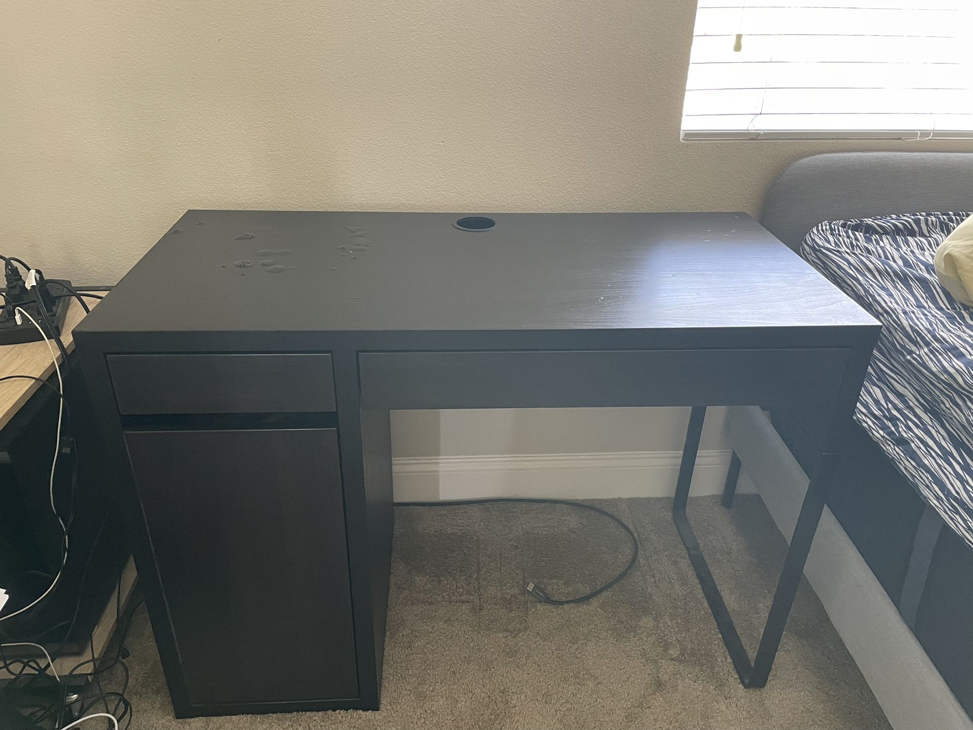 IKEA Brown/Black Desk
