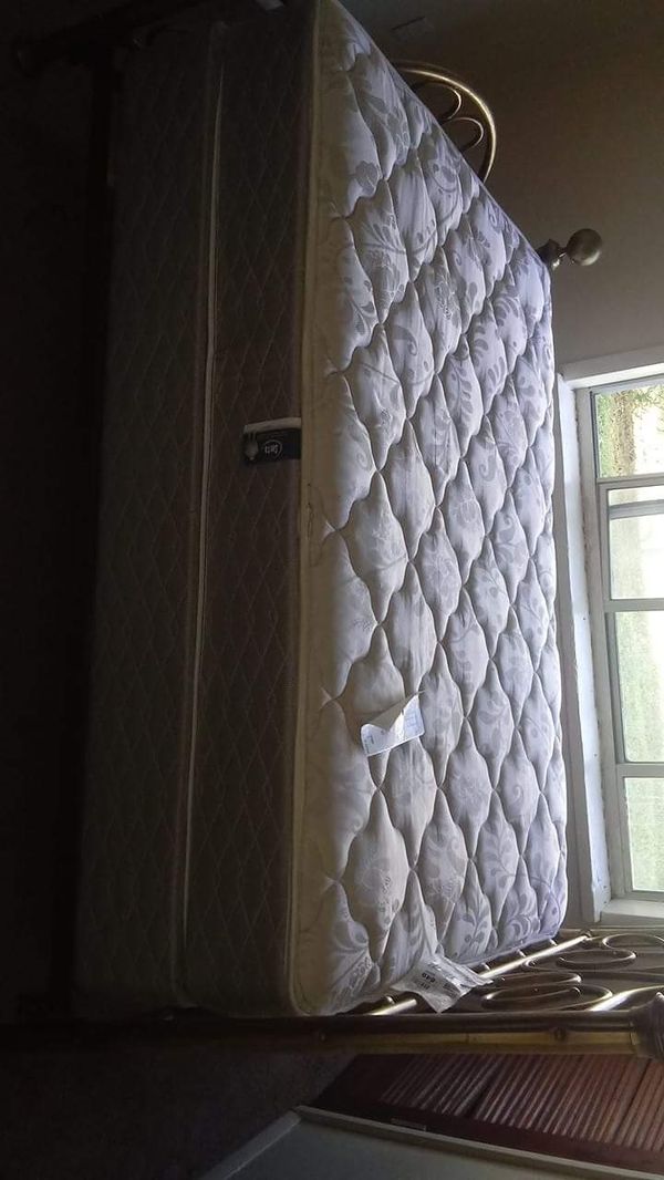 Serta benson pillowtop mattress and box springs. Brand new ...