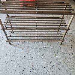 Wooden Shoe Rack