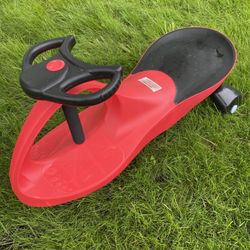 Red / Black Wiggle Car Self Propelled Ride On Toy 