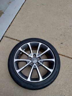 Acura TLX rim + tire