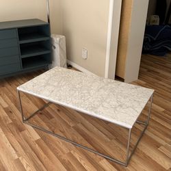 West Elm Marble Coffee Table