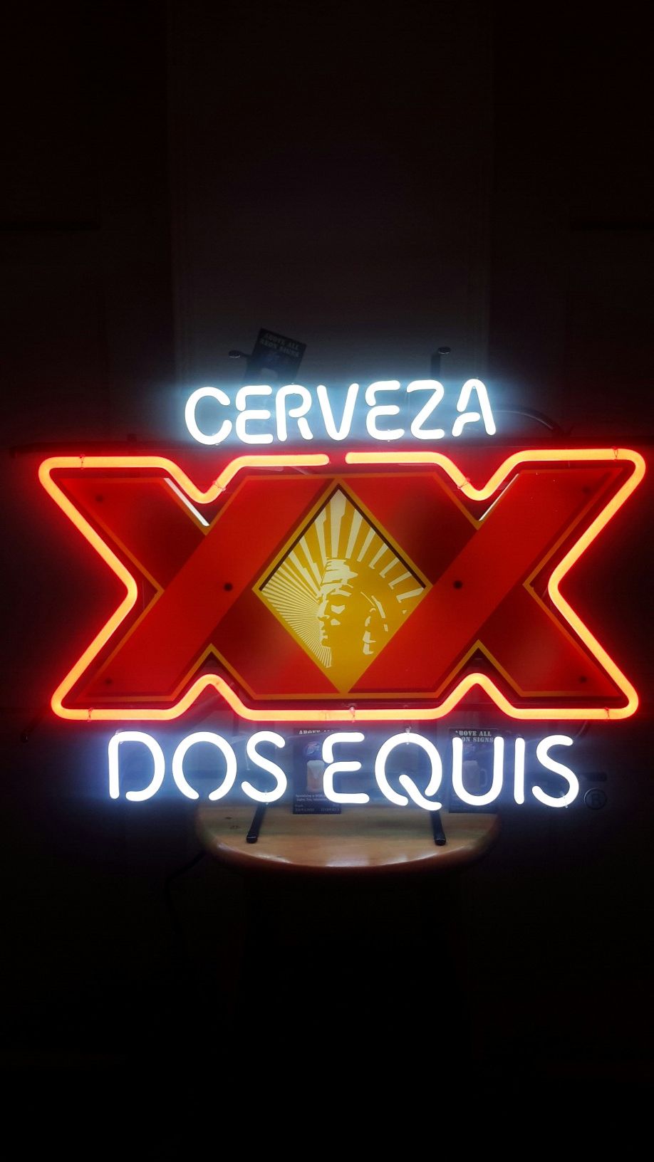 DOS EQUIS NEON SIGN.