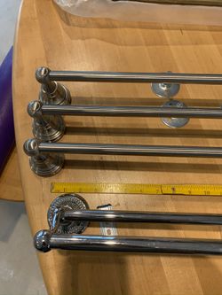 New Bath towel bars - 2 single bars left