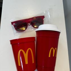 McDonald Sunglasses And Cup Set 