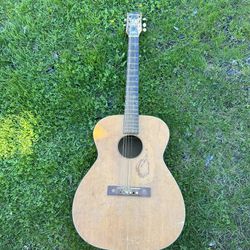 Old Made In USA Guitar 