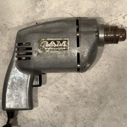VINTAGE METAL RAM MEDALLION DRILL