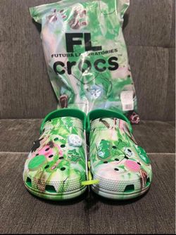 Futura X Crocs Green Ivy 12M NEW DS