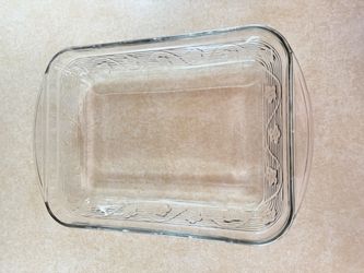 Glass cooking Dish