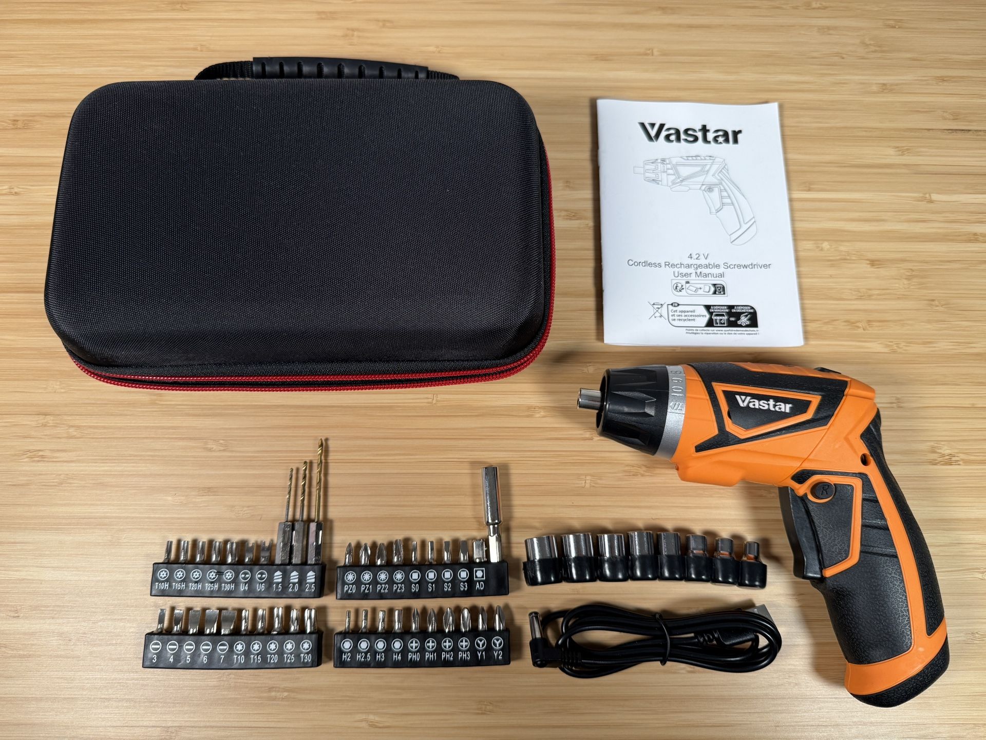 Vastar Electric Screwdriver Set