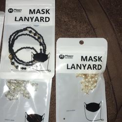 New Item: Mask Lanyards/ Chains To Hang Mask On Neck