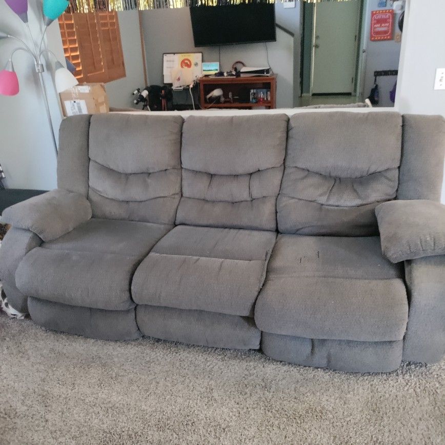 Duel Recliner Couch