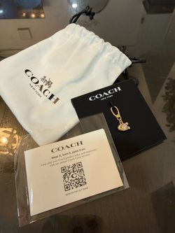 COACH Women's Collectible Signature Jewelry or Purse Charm