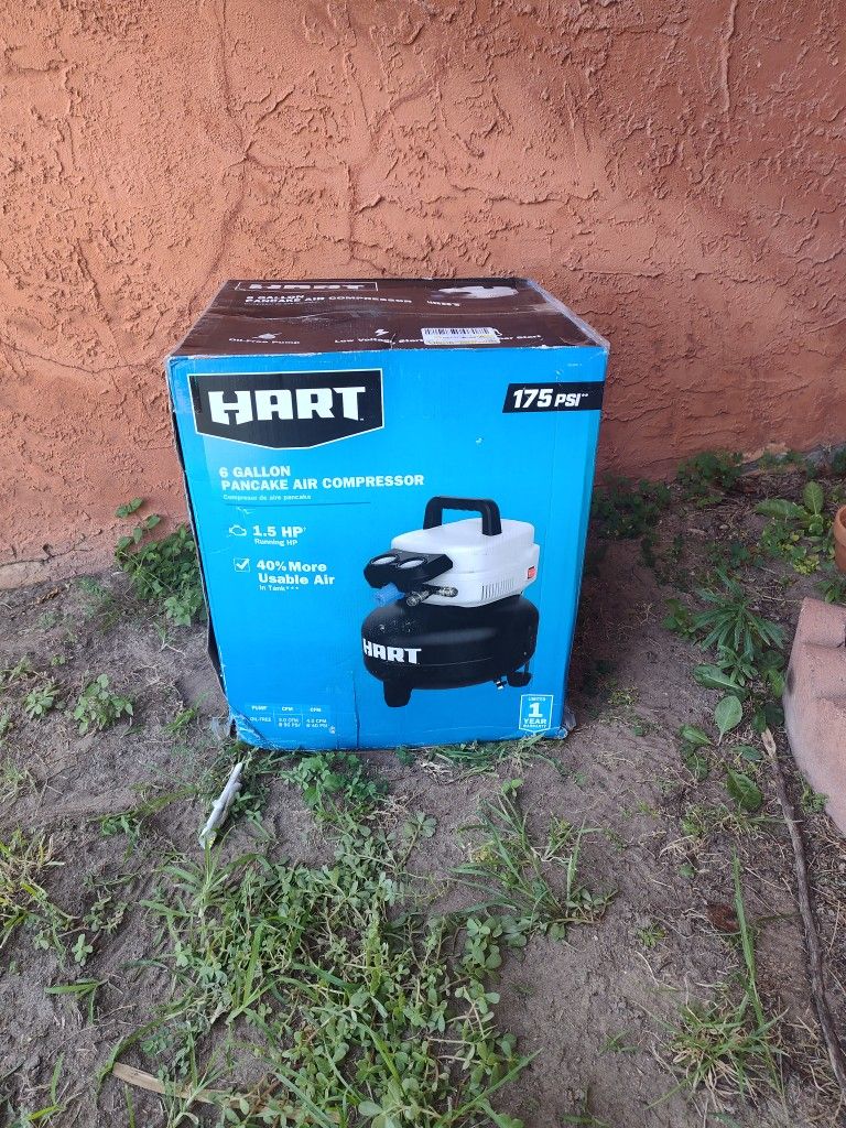 Hart 6 Gallon 1.5 HP Pancake Air Compressor- MAKE AN OFFER