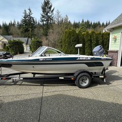 2000 Javelin 17 foot Venom