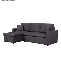 Reversible Sleeper Sectional With Storage Chaise
