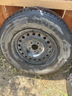 16 Inch truck Tires 1 Rim