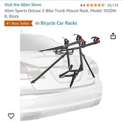 Allen Sports 102DN-R Bike Rack For 2 Bikes 