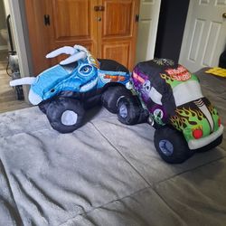 Monster Truck Pillow Buddies 