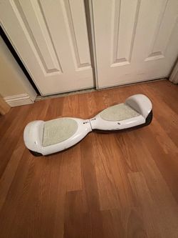 White hoverboard