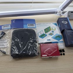 Brand New Vilros Basic Starter Kit for Raspberry Pi 4 with Fan Cooled ABS Case Includes Raspberry Pi 4 Board and 7 Accessories (4GB, Clear SKU355-S1