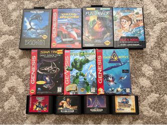 Sega genesis games 30 each