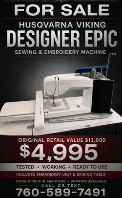 Viking EPIC1 Embroidery Machine