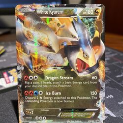 Pokemon Card: White Kyurem EX