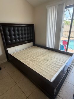 Queen bed
