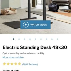 New Sit-Stand Desk - Still In Box
