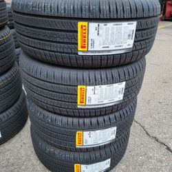 215 55 17 PIRELLI P ZERO AS TIRES