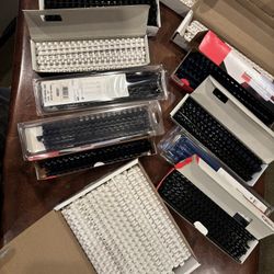 Plastic Binding Spine Comb - Lot Of 12 Boxes