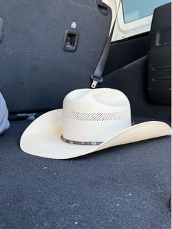 Straw Stetson Cowboy hat