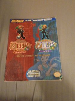 Legend of Zelda, Oracle of Ages&Seasons complete guidebook.
