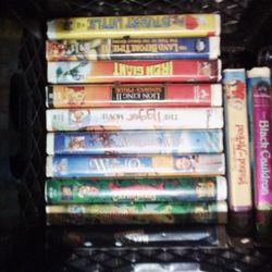 35 Collectible And Rare Disney Vhs
