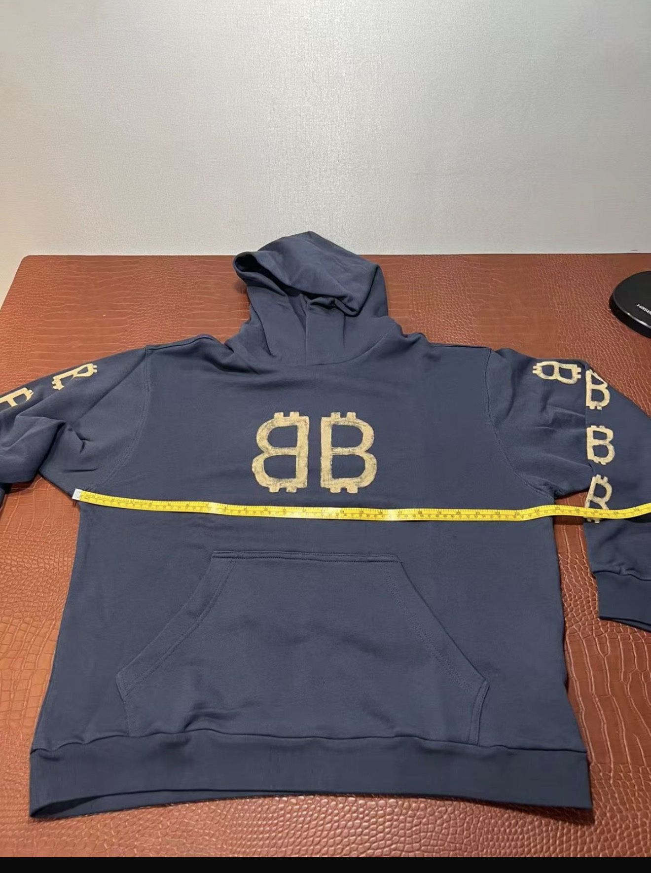Balenciaga XXXL Bitcoin Crop Hoodie