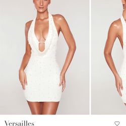 White Pearl Oh Polly Dress 