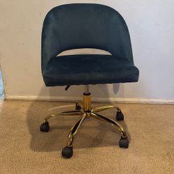 Dark Teal Office Chair 