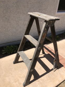 Antique ladder