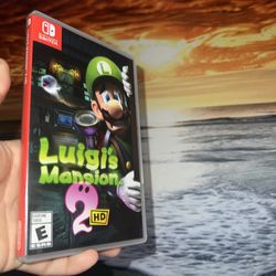 Luigi’s mansion 2 for Nintendo switch new sealed