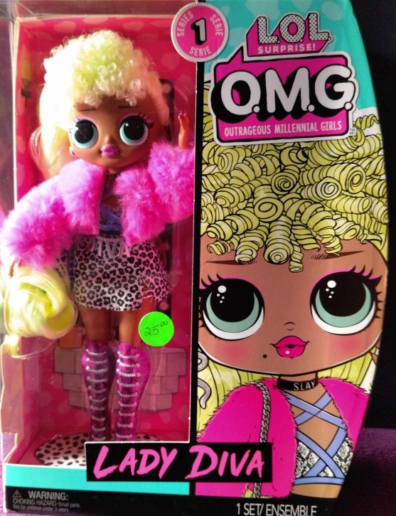 LOL Surprise Doll Lady Diva