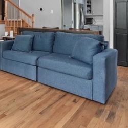 Modmax 2- Piece Modular Next-Gen Nuvella™ Performance Fabric Love seat