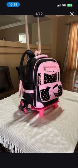 6-wheelers rolling backpack for  17 inch long and 12 inch wide