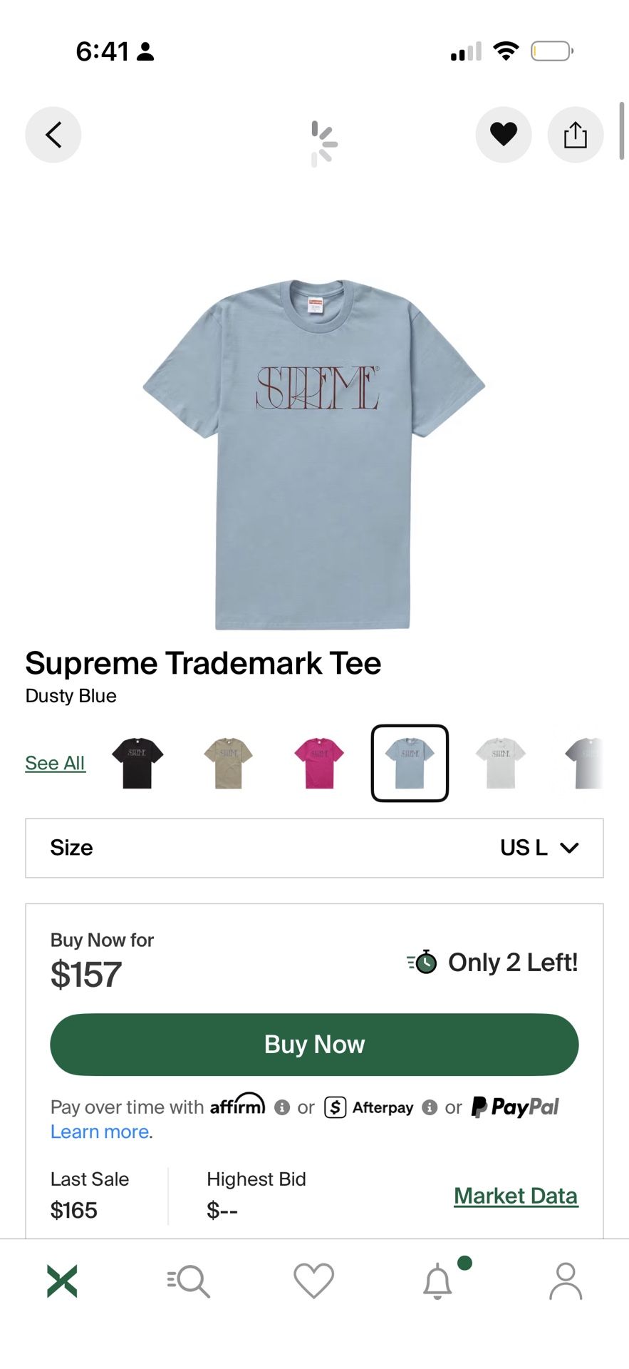 Supreme DS TShirt