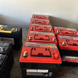 New And Rebuilt And Used Car Batterys 