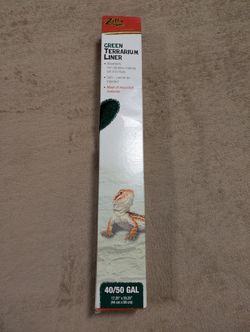Zilla Green Terrarium Liner for 40/50 gallon tanks. 