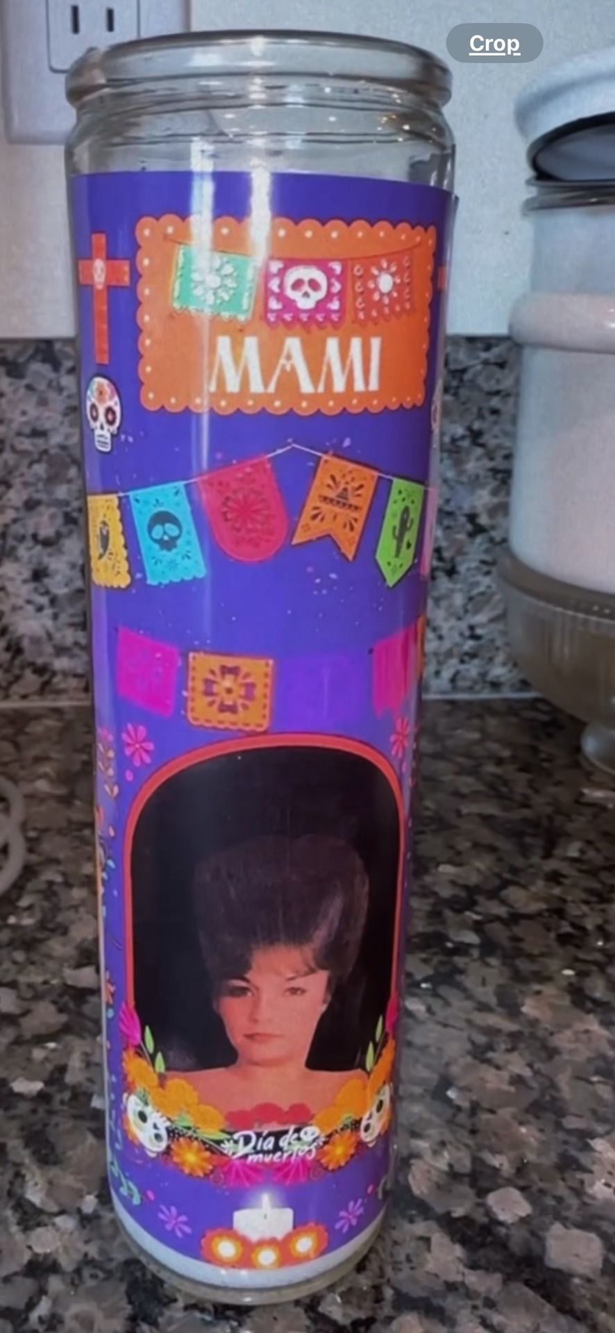 Day Of The Dead Candle