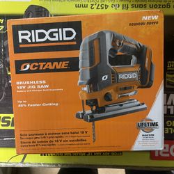 RIDGID 18V OCTANE Brushless Cordless Jig Saw (Tool Only)